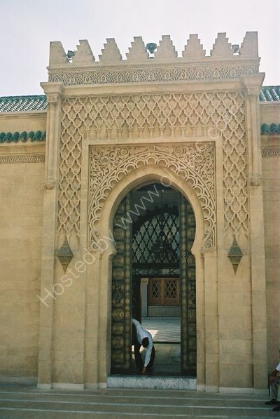 Entance to Mosque next to Mausoleum of Mohammed V, Rabat